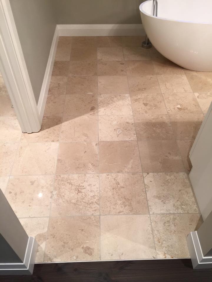 natural stone in ensuite for an upper touch