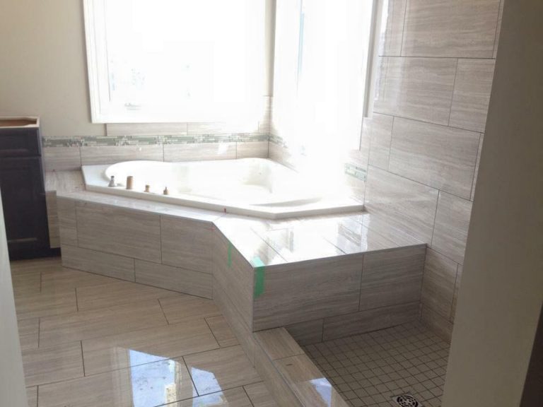 Tile installation Keswick Edmonton kitchen backsplash