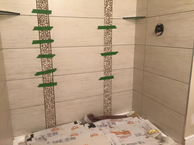 Heated Floor project in Blackburn Edmonton by The Tile Experts