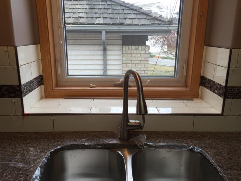 Kitchen Backsplash Blackburn project by The Tile Experts