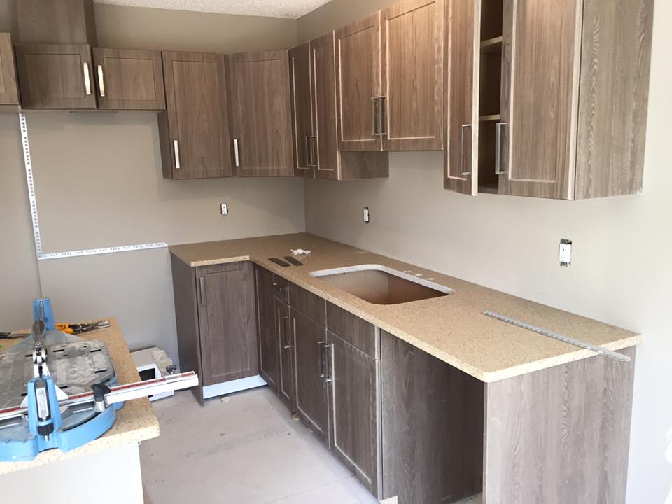 Backsplash New Build in Trumpeter, Edmonton