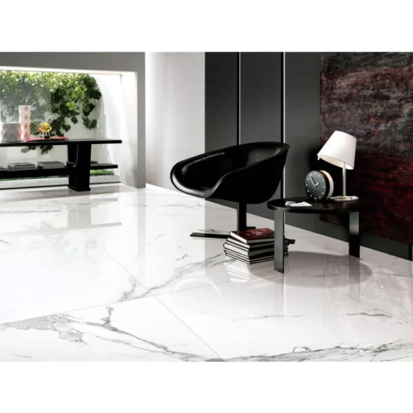 Marble Imitation Statuario 24x24" Polished - Image 3